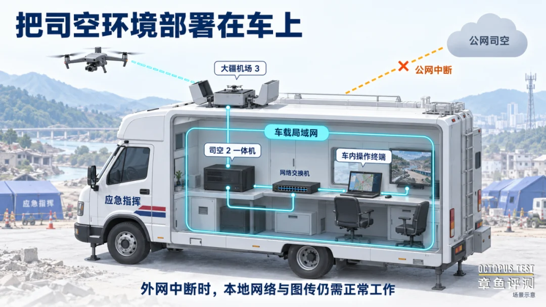 将机场与本地司空接入车载局域网