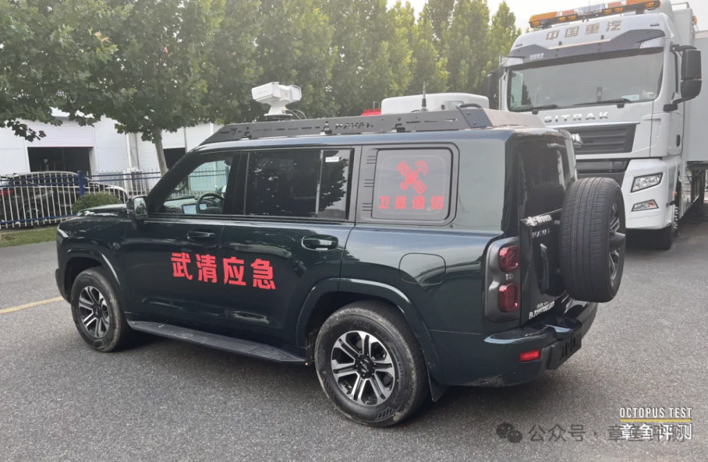 应急现场指挥利器小型卫星指挥车