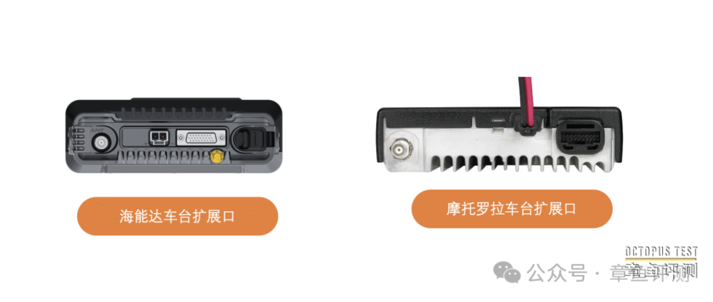 车载电台后部的接口是做什么的？